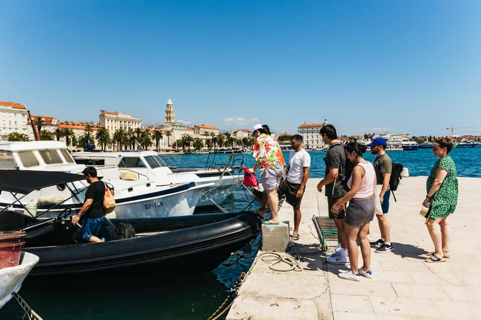 Split/Trogir: Blue lagoon and 3 islands speedboat tour - Boat comfort and expectations: RIBs, shade, and the spray factor