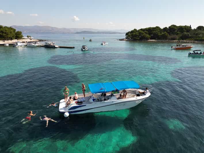 Split/Trogir: Half-Day(5 hours) 3-Island Speedboat Adventure - What You Get On Board: Shade, Snorkel Gear, Shower, and Coffee