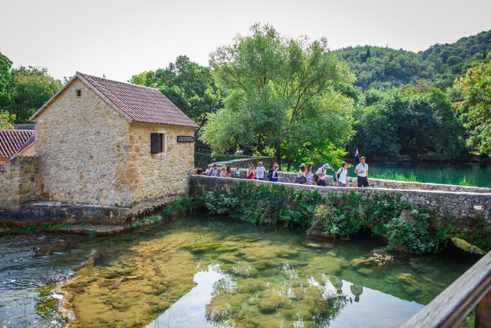 Split/Trogir: Krka National Park Day Trip with Wine Tasting - Skradinski Buk: the waterfall walk, bridges, and what to watch for