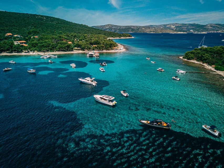 Split & Trogir: Private Blue Lagoon & Wine Tasting Boat Tour - Šolta: Nečujam sightseeing and beach time that doesn’t feel rushed