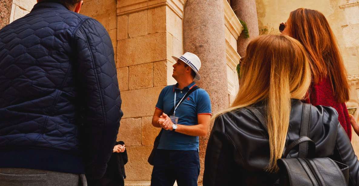 Split: Walking tour of Split with a 'Magister' of History - The Peristyle square: where 3D visuals make the ruins legible