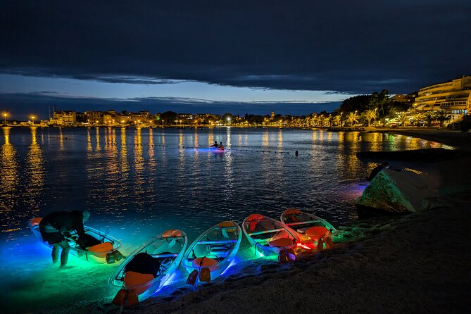 Transparent Kayak Glow Tour in Split - Night Swimming and Weather: When the Conditions Change the Plan