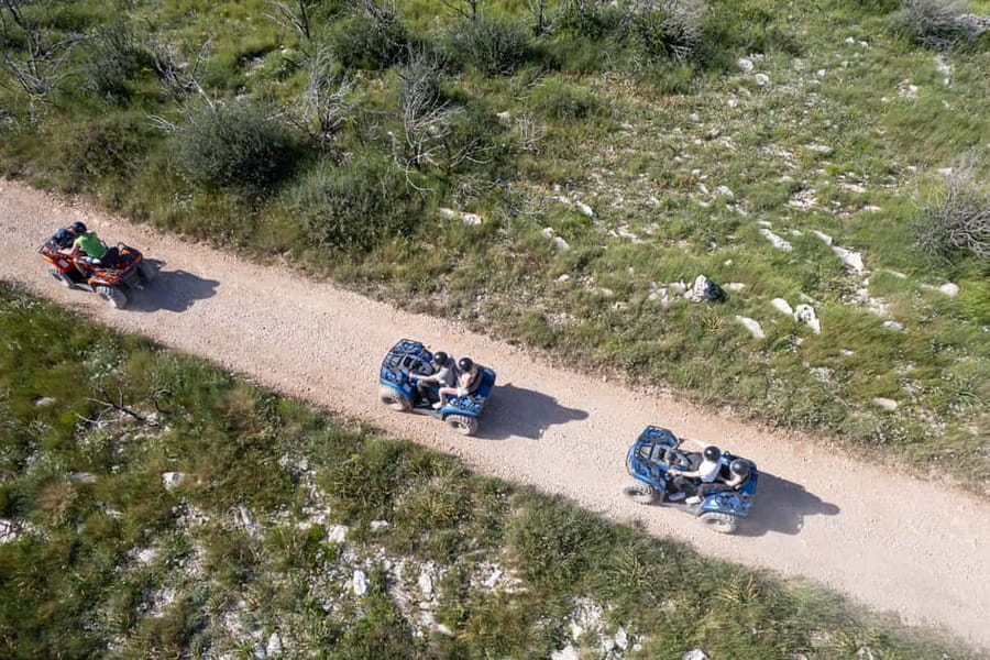 Trogir, Žedno: Čiovo Island 100% Off-Road Quad ATV Tour - Where Žedno fits into the Čiovo story