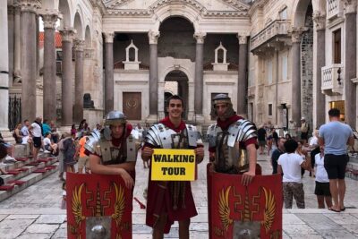 Walking Tour of Split and Diocletian's Palace - Vestibulum stop: emperor Diocletian’s “front room”