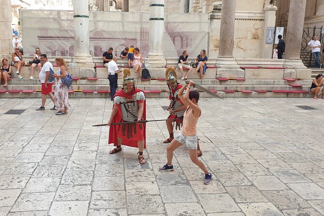 Walking Tour of Split and Diocletian's Palace - Golden Gate and Gregory of Nin: the palace meets Croatian identity