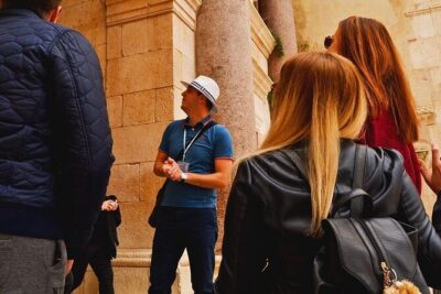 Walking Tour of Split with a 'Magister' of History - Riva Harbor: the Riviera view and the palace preview