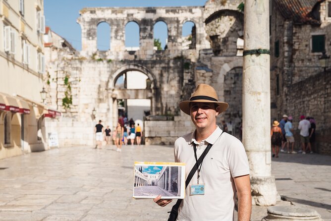 Walking Tour of Split with a 'Magister' of History - Eastern (Silver) Gate: best views and the preserved road line